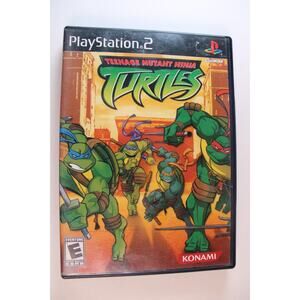 Teenage Mutant Ninja Turtles (Sony PlayStation 2, 2003) Tested, Works